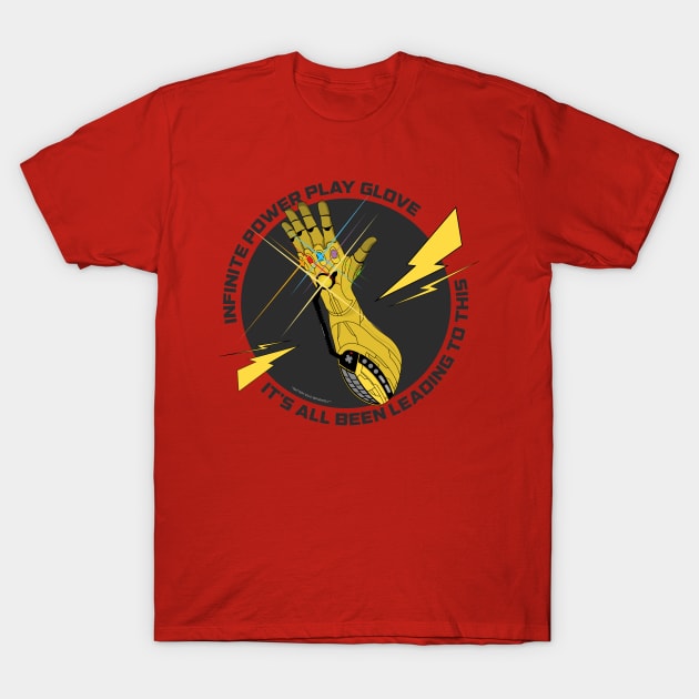 Infinite Power Play Glove T-Shirt by DeepDiveThreads